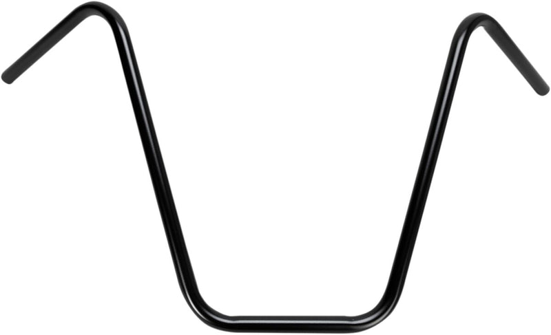 EMGO 7/8" Chopper Handlebar - Black,  Satin - 23-12536B