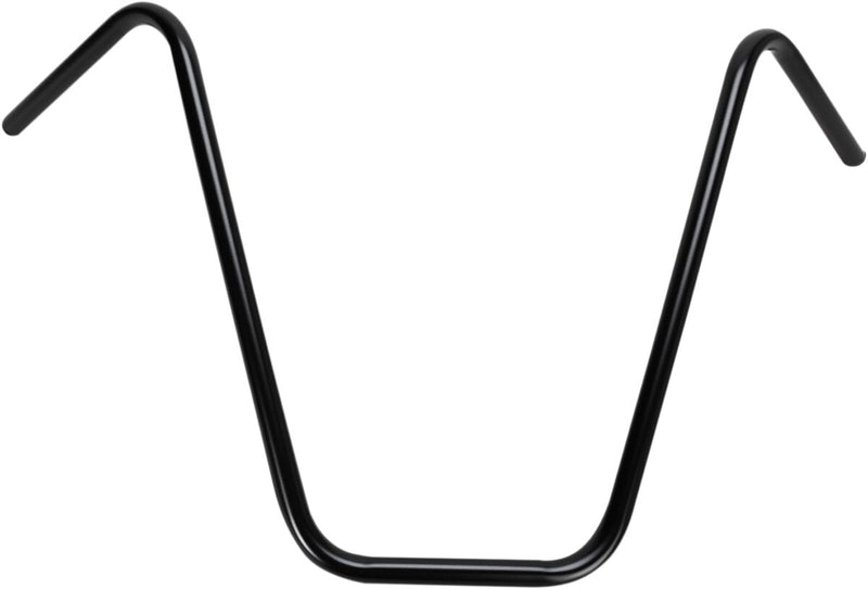 EMGO 7/8" Chopper Handlebar - Black,  Satin - 23-12537B