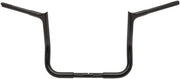 FAT Baggers INC. 1-1/4" EZ Install Pointed Top Handlebar - Black, Gloss - 905012-B-X