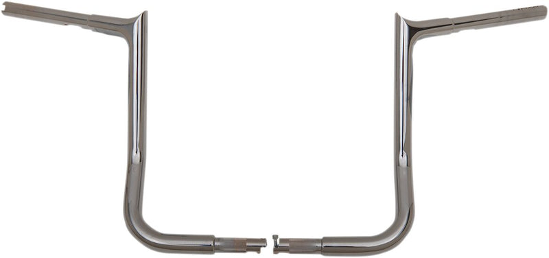 FAT Baggers INC. 1-1/4" EZ Install Pointed Top Handlebar - Chrome - 905014
