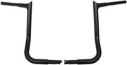 FAT Baggers INC. 1-1/4" EZ Install Pointed Top Handlebar - Black, Gloss - 905014-B