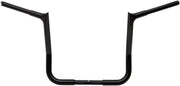 FAT Baggers INC. 1-1/4" EZ Install Pointed Top Handlebar - Black, Gloss - 905014-B
