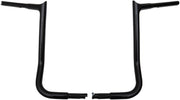 FAT Baggers INC. 1-1/4" EZ Install Pointed Top Handlebar - Black, Gloss - 905016-B