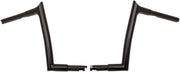FAT Baggers INC. 1-1/4" EZ Install Pointed Top Handlebar - Black, Gloss - 907010-B