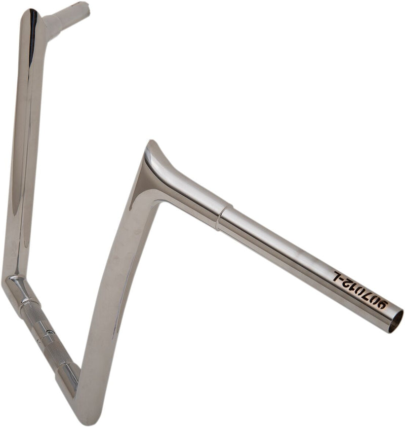 FAT Baggers INC. 1-1/4" EZ Install Pointed Top Handlebar - Chrome - 907012