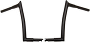 FAT Baggers INC. 1-1/4" EZ Install Pointed Top Handlebar - Black, Gloss - 907012-B