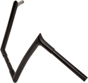 FAT Baggers INC. 1-1/4" EZ Install Pointed Top Handlebar - Black, Gloss - 907012-B