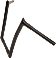 FAT Baggers INC. 1-1/4" EZ Install Pointed Top Handlebar - Black, Gloss - 907014-B