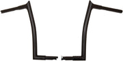FAT Baggers INC. 1-1/4" EZ Install Pointed Top Handlebar - Black, Gloss - 907014-B