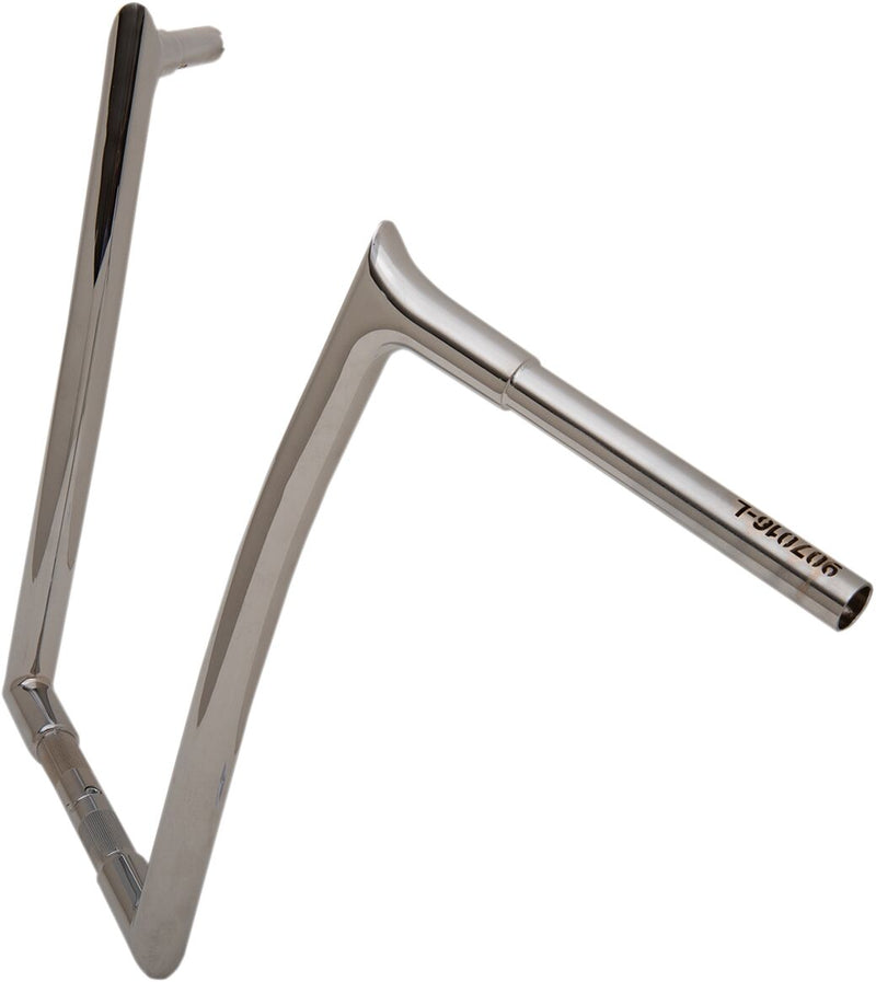 FAT Baggers INC. 1-1/4" EZ Install Pointed Top Handlebar - Chrome - 907016