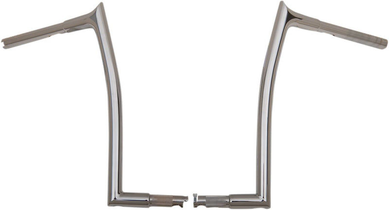 FAT Baggers INC. 1-1/4" EZ Install Pointed Top Handlebar - Chrome - 907016