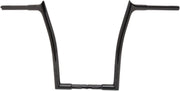 FAT Baggers INC. 1-1/4" EZ Install Pointed Top Handlebar - Black, Gloss - 907016-B