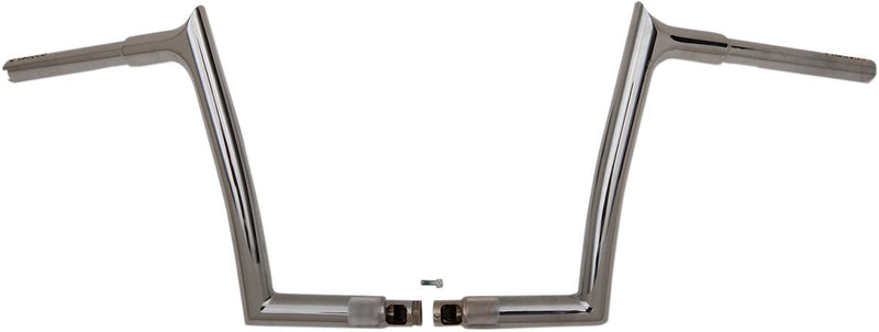 FAT Baggers INC. 1-1/4" EZ Install Pointed Top Handlebar - Chrome - 906010
