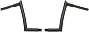FAT Baggers INC. 1-1/4" EZ Install Pointed Top Handlebar - Black, Gloss - 906010-B