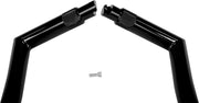FAT Baggers INC. 1-1/4" EZ Install Pointed Top Handlebar - Black, Gloss - 906012-B