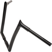 FAT Baggers INC. 1-1/4" EZ Install Pointed Top Handlebar - Black, Gloss - 906012-B