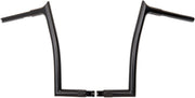 FAT Baggers INC. 1-1/4" EZ Install Pointed Top Handlebar - Black, Gloss - 906014-B