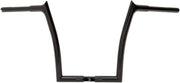 FAT Baggers INC. 1-1/4" EZ Install Pointed Top Handlebar - Black, Gloss - 906014-B