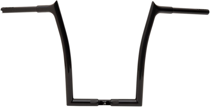 FAT Baggers INC. 1-1/4" EZ Install Pointed Top Handlebar - Black, Gloss - 906016-B