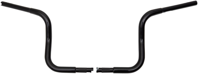 FAT Baggers INC. 1-1/4" EZ Install Round Top Handlebar - Black - 903010-B