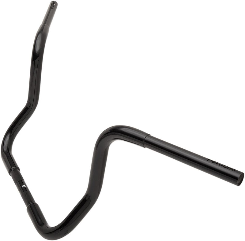 FAT Baggers INC. 1-1/4" EZ Install Round Top Handlebar - Black - 903012-B