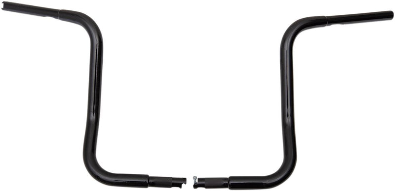 FAT Baggers INC. 1-1/4" EZ Install Round Top Handlebar - Black - 903014-B
