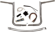 FAT Baggers INC. 1-1/4" EZ Install Pointed Top Handlebar Kit - Chrome - 909114