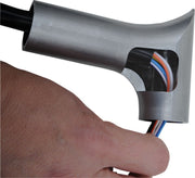 FAT Baggers INC. 1-1/4" EZ Install Pointed Top Handlebar Kit - Chrome - 909114