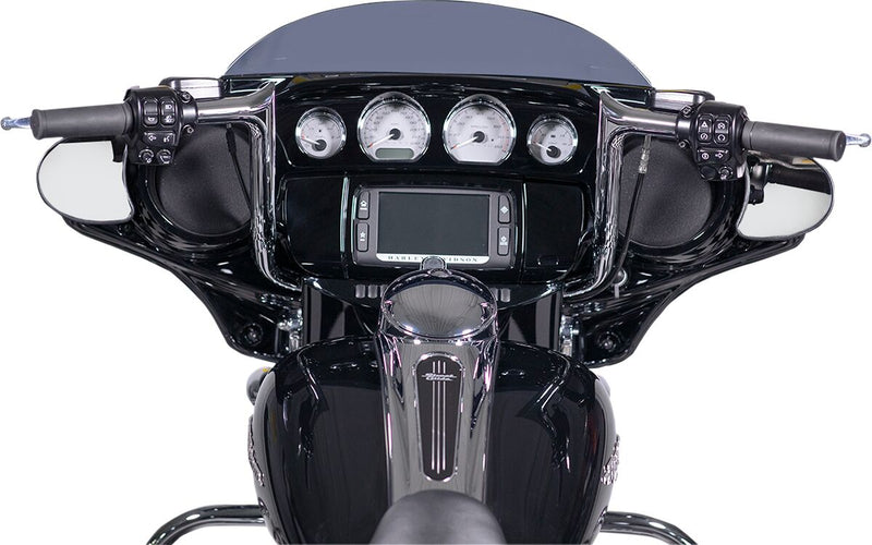 FAT Baggers INC. 1-1/4" EZ Install Pointed Top Handlebar Kit - Chrome - 909114