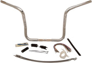 FAT Baggers INC. 1-1/4" EZ Install Round Top Handlebar Kit - Chrome