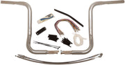 FAT Baggers INC. 1-1/4" EZ Install Round Top Handlebar Kit - Chrome