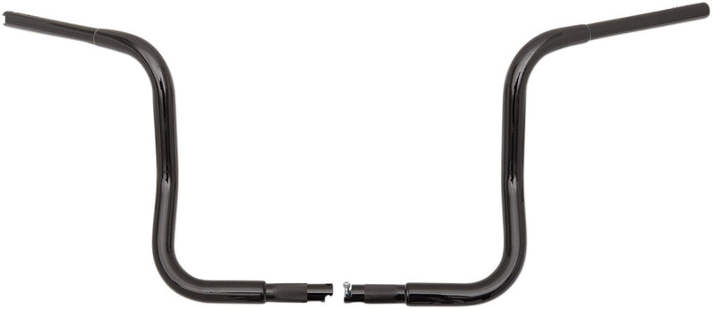 FAT Baggers INC. 1-1/4" EZ Install Round Top Handlebar Kit - Black - 909514-B