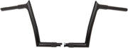 FAT Baggers INC. 1-1/4" EZ Install Pointed Top Handlebar - Black, Gloss - 908010-B