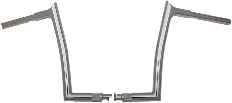 FAT Baggers INC. 1-1/4" EZ Install Pointed Top Handlebar - Chrome - 908012