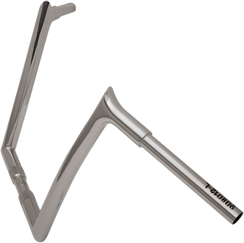 FAT Baggers INC. 1-1/4" EZ Install Pointed Top Handlebar - Chrome - 908012