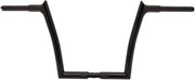 FAT Baggers INC. 1-1/4" EZ Install Pointed Top Handlebar - Black, Gloss - 908012-B