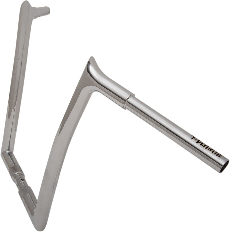 FAT Baggers INC. 1-1/4" EZ Install Pointed Top Handlebar - Chrome - 908014
