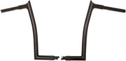 FAT Baggers INC. 1-1/4" EZ Install Pointed Top Handlebar - Black, Gloss - 908014-B