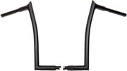 FAT Baggers INC. 1-1/4" EZ Install Pointed Top Handlebar - Black, Gloss - 908016-B