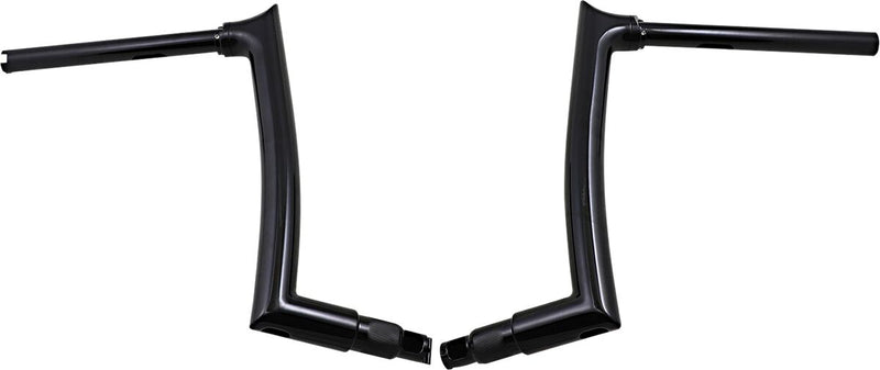 FAT Baggers INC. 1-1/2" EZ Install Pointed Top Handlebar - Black - 806012-B