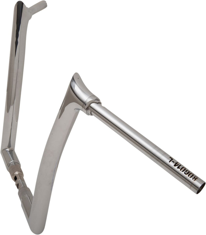 FAT Baggers INC. 1-1/2" EZ Install Pointed Top Handlebar - Chrome - 806014