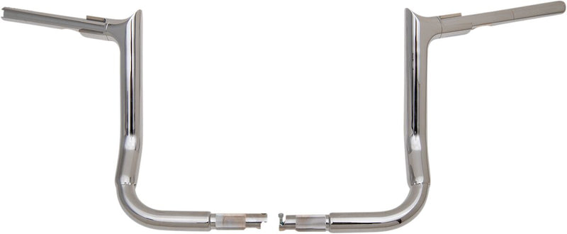 FAT Baggers INC. 1-1/2" EZ Install Pointed Top Handlebar - Chrome - 805012