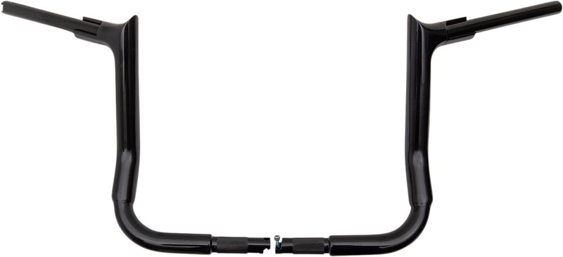 FAT Baggers INC. 1-1/2" EZ Install Pointed Top Handlebar - Black - 805012-B