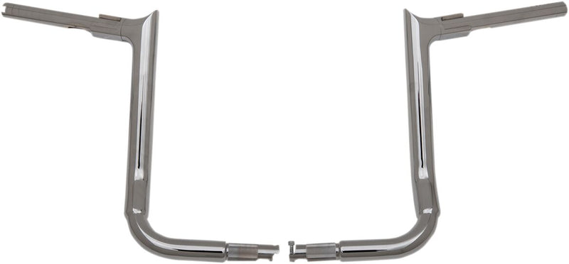 FAT Baggers INC. 1-1/2" EZ Install Pointed Top Handlebar - Chrome - 805014