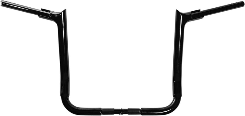 FAT Baggers INC. 1-1/2" EZ Install Pointed Top Handlebar - Black - 805014-B