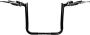 FAT Baggers INC. 1-1/2" EZ Install Pointed Top Handlebar - Black - 805014-B