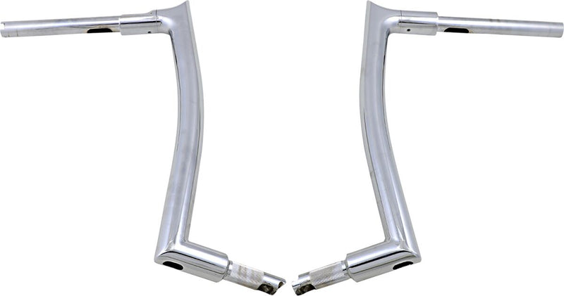 FAT Baggers INC. 1-1/2" EZ Install Pointed Top Handlebar - Chrome - 807016