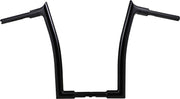 FAT Baggers INC. 1-1/2" EZ Install Pointed Top Handlebar - Black - 807016-B