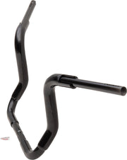 FAT Baggers INC. 1-1/2" EZ Install Rounded Top Handlebar - Black, Gloss - 803012-B