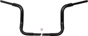 FAT Baggers INC. 1-1/2" EZ Install Rounded Top Handlebar - Black, Gloss - 803012-B